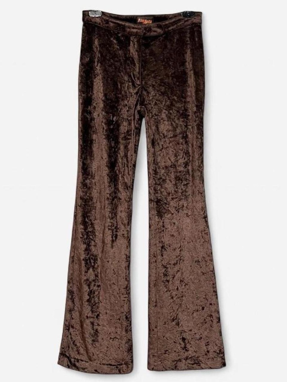 Vintage Y2K Miss Sixty Brown Velvet Flares / Bellbottoms